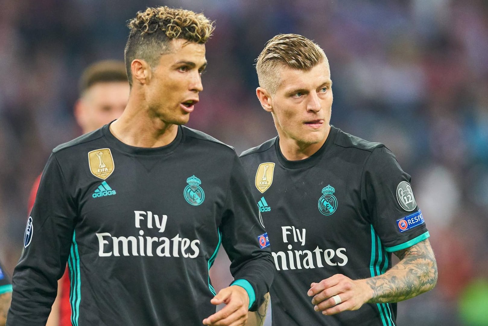 Den dritten Titel in Folge im Visier: Cristiano Ronaldo (l.) und Toni Kroos.