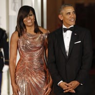 Michelle und Barack Obama: Das Paar gab sich 1992 das Jawort.