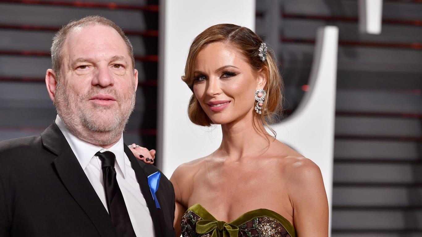 Harvey Weinstein und Georgina Chapman: Bei der "Vanity Fair Oscar Party" 2017 liefen die beiden noch gemeinsam über den roten Teppich.