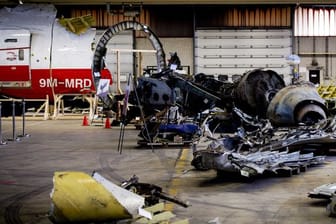 Die MH17-Trümmer wurden in den Niederlanden untersucht.