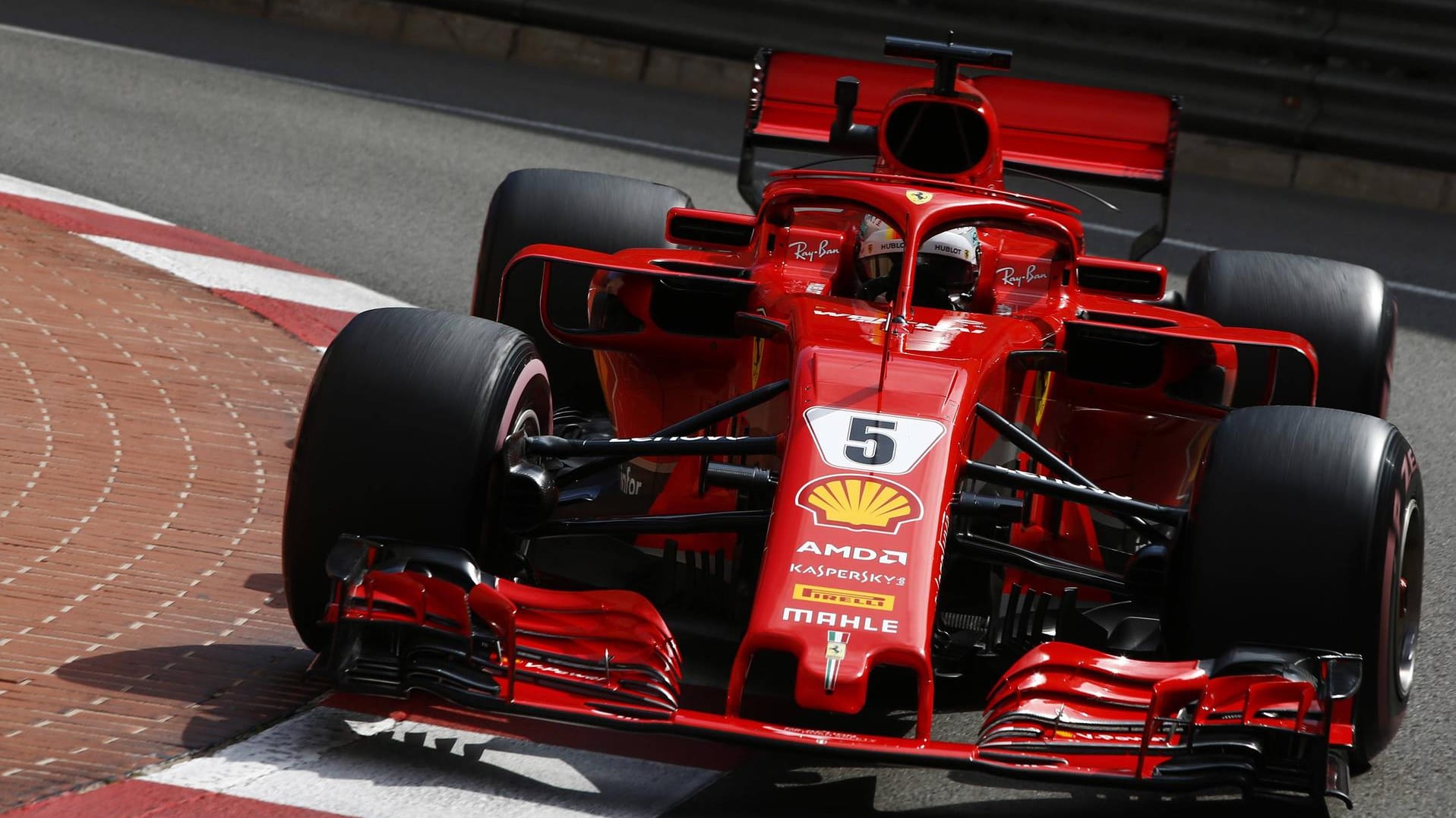 Sebastian Vettel beim Großen Preis von Monaco.