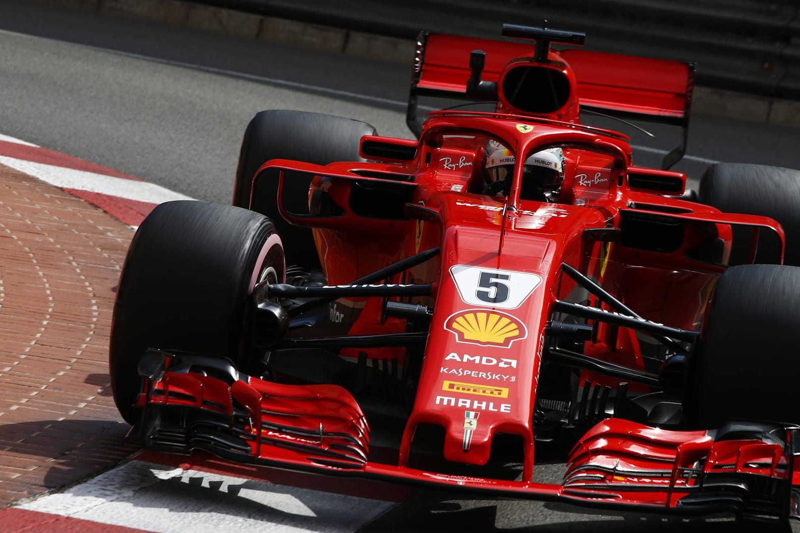 Sebastian Vettel beim Großen Preis von Monaco.