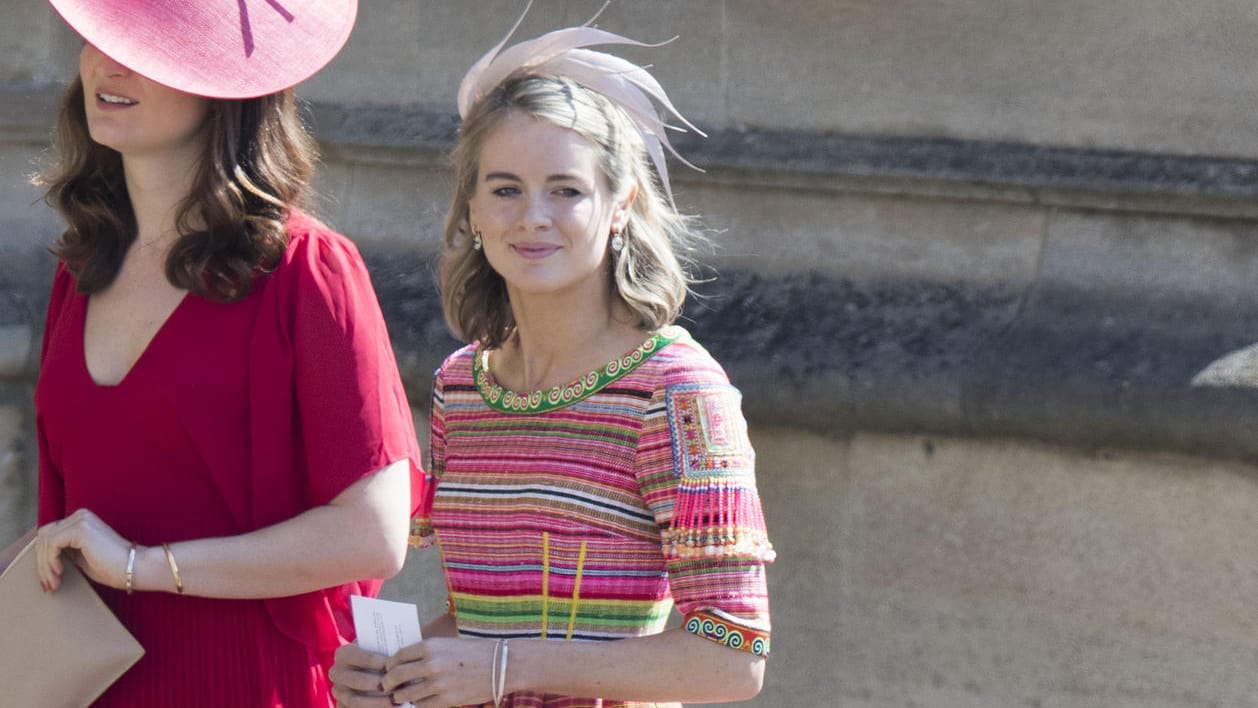 Schlicht, aber gekonnt: Cressida Bonas bei der Royal Wedding.