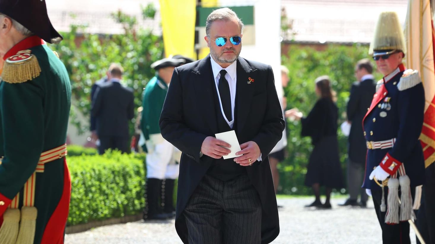 Prinz Alexander von Schaumburg-Lippe: Auch wer war bei der Trauerfeier dabei.