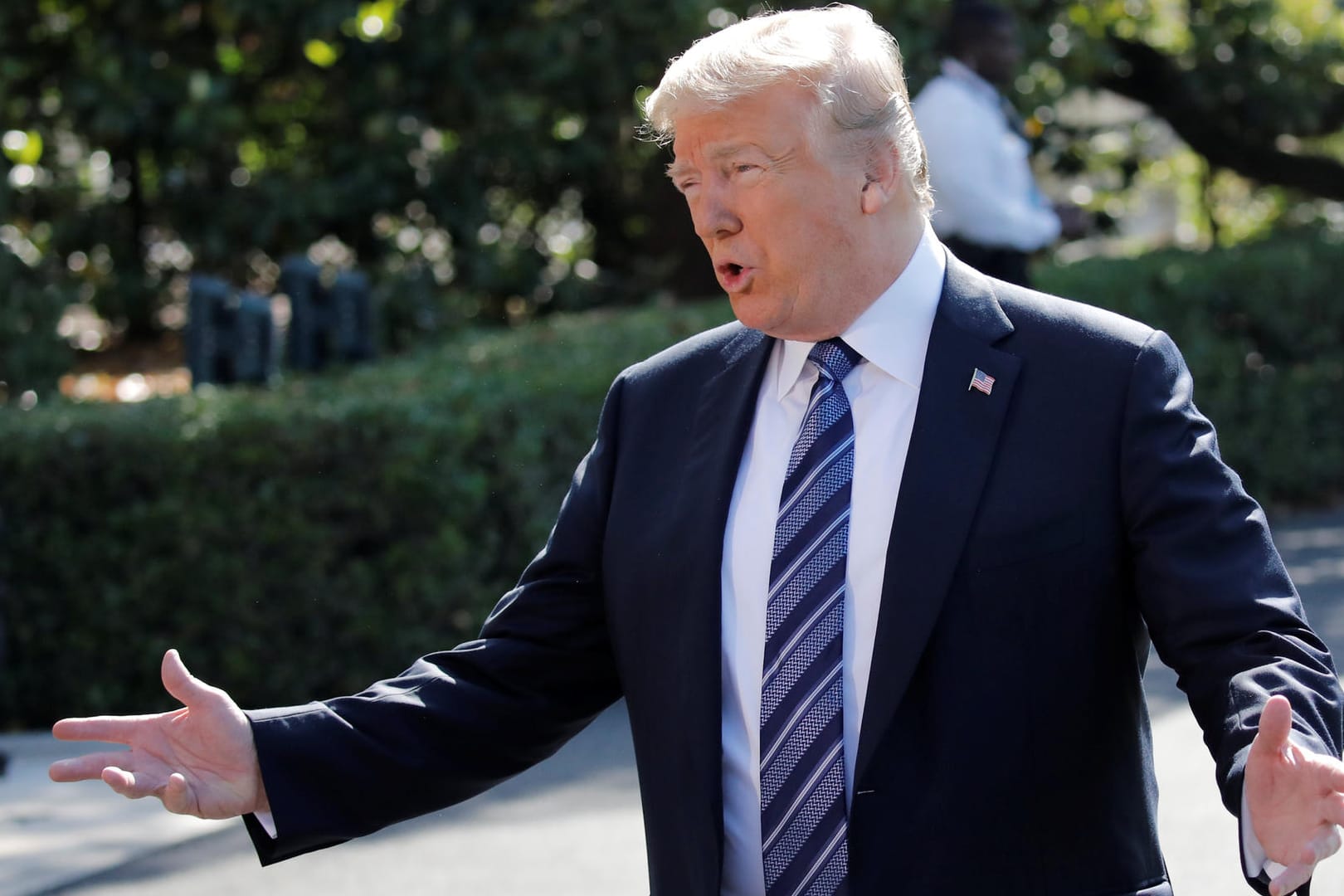 Donald Trump: Der US-Präsident schließt das Treffen am 12. nun doch nicht mehr aus.