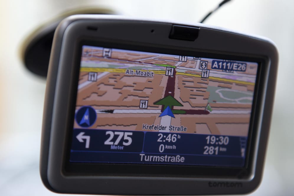 Navigationsgerät im Auto: Großbritannien erwägt ein eigenes GPS-System (Symbolbild).