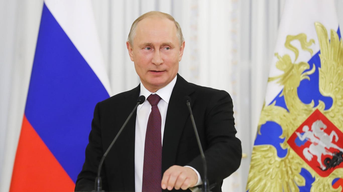 Präsident Wladimir Putin: Das russische Staatsoberhaupt will 2024 nicht erneut zur Wahl des Präsidenten antreten.