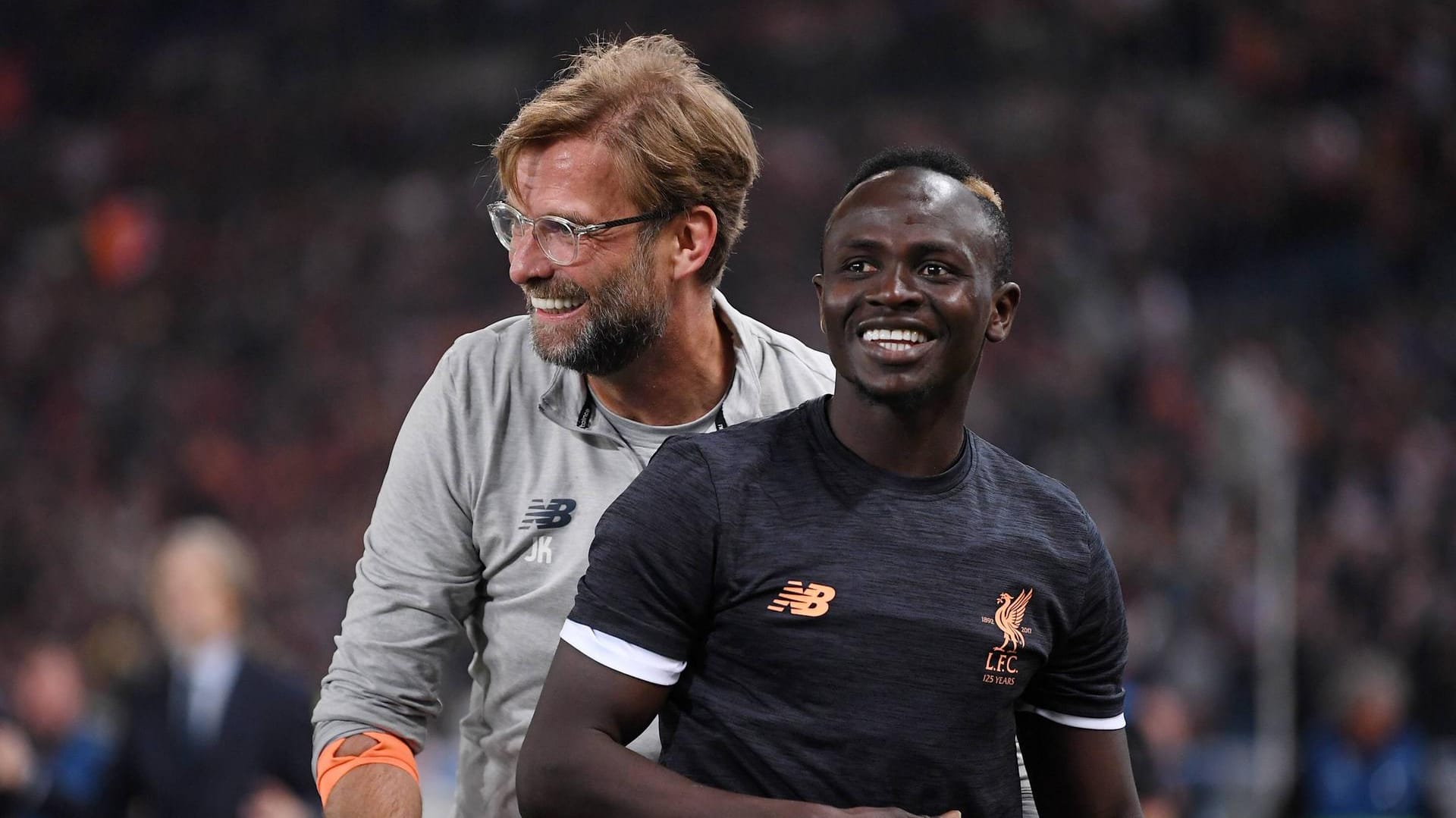Jürgen Klopp (l.) und Sadio Mané: Unter dem deutsche Trainer verbesserte der Senegalese seine Torgefahr.