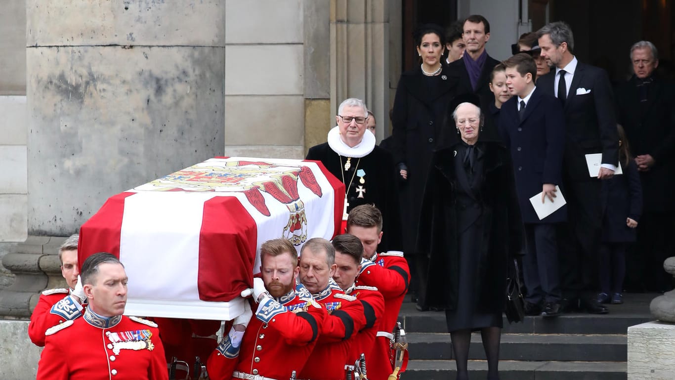 Trauer in Dänemark: Am 20. Februar fand der Trauergottesdienst für Prinz Henrik statt.