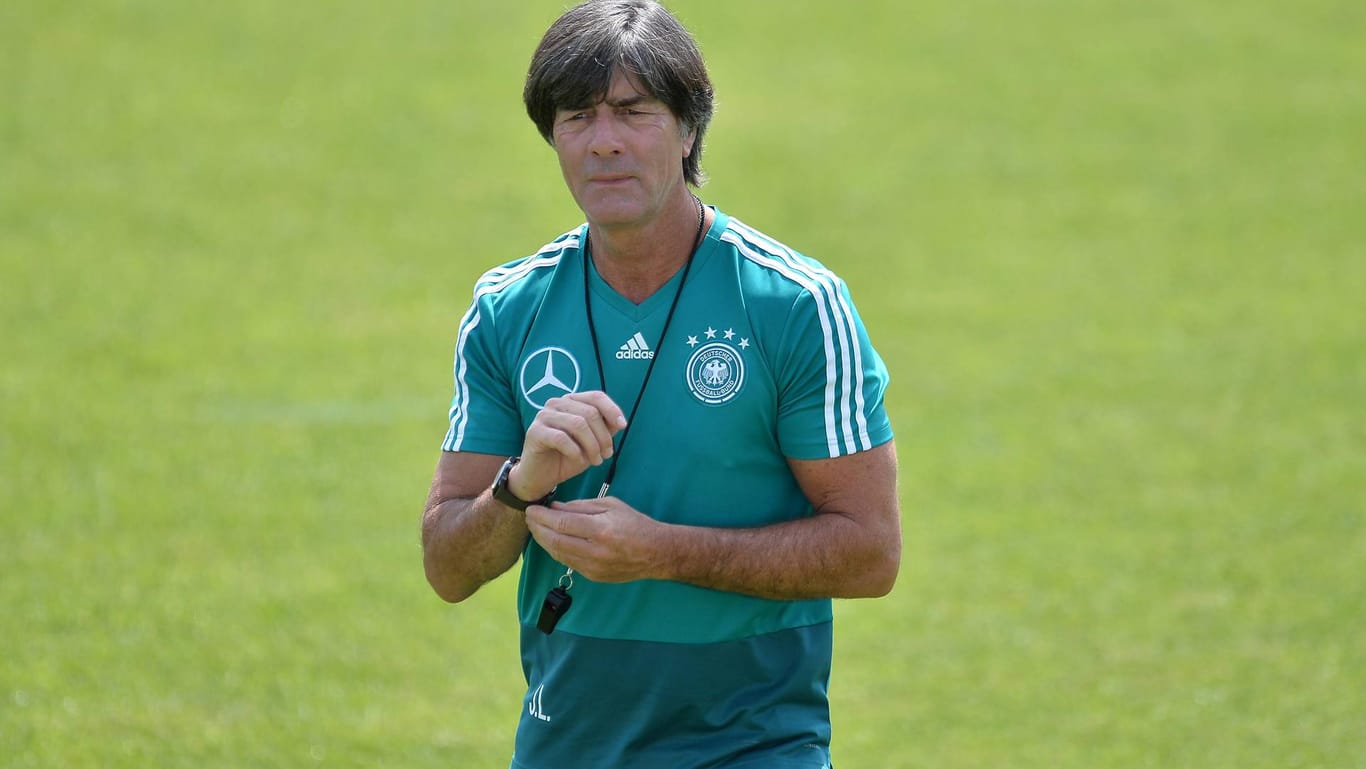 Klare Ansage: Bundestrainer Joachim Löw hat einen deutlichen Standpunkt zur Situation von Manuel Neuer.