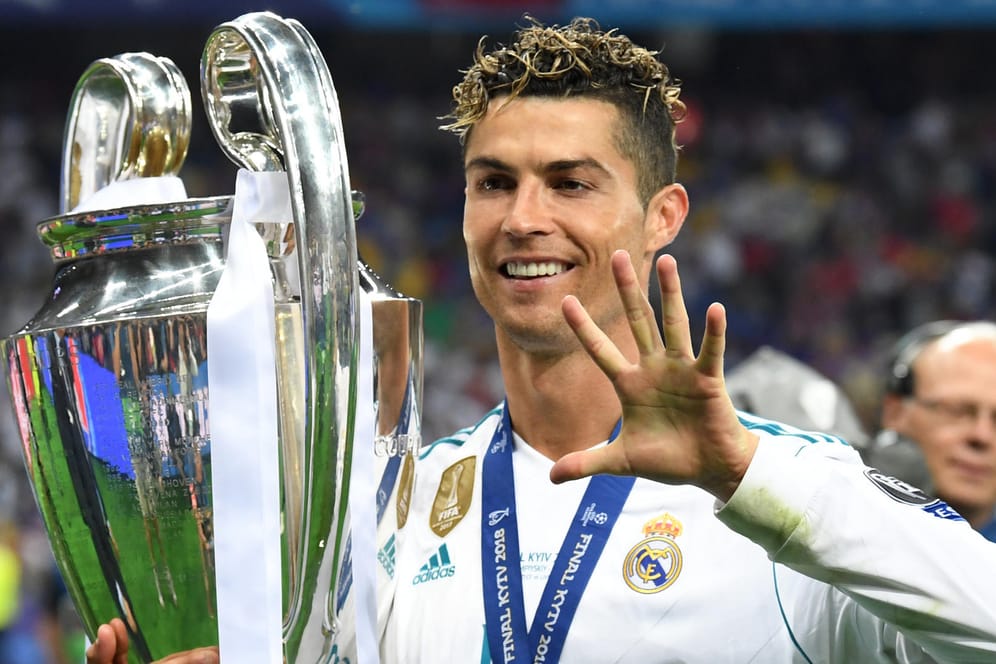Cristiano Ronaldo feiert den Sieg in der Königsklasse: Es könnte sein letzter Titel mit Real sein.