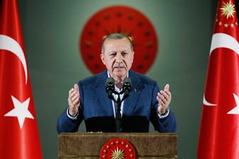 Präsident Erdogan am 19.