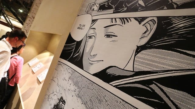 Arbeiten von Jiro Taniguchi (1947-2017), der einer der großen Manga-Künstler war.