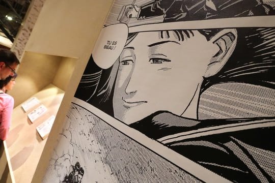 Arbeiten von Jiro Taniguchi (1947-2017), der einer der großen Manga-Künstler war.