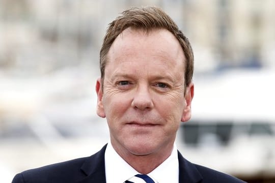 Kiefer Sutherland ist auf Fußball fixiert.