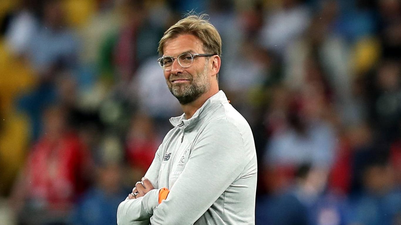 Jürgen Klopp: Die Pleite gegen Madrid hat dem Liverpool-Trainer nicht die Laune verdorben.