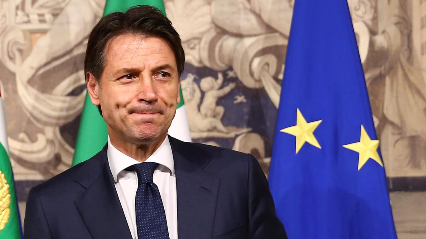 Giuseppe Conte: Er hat seinen Auftrag zur Regierungsbildung in Italien zurückgegeben.