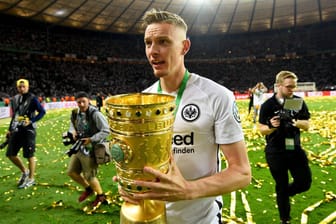 Gewann mit der Eintracht den DFB-Pokal: Marius Wolf.
