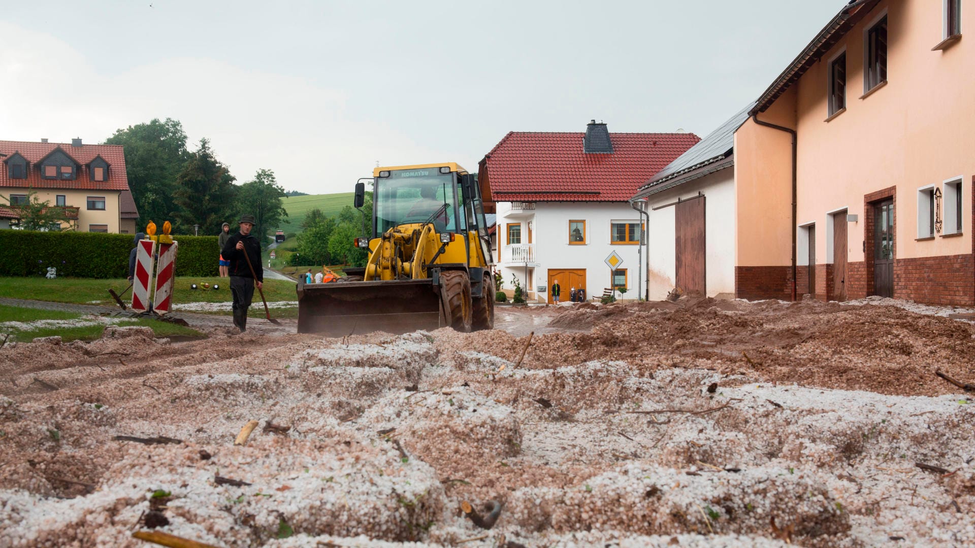 Unwetter in Hessen