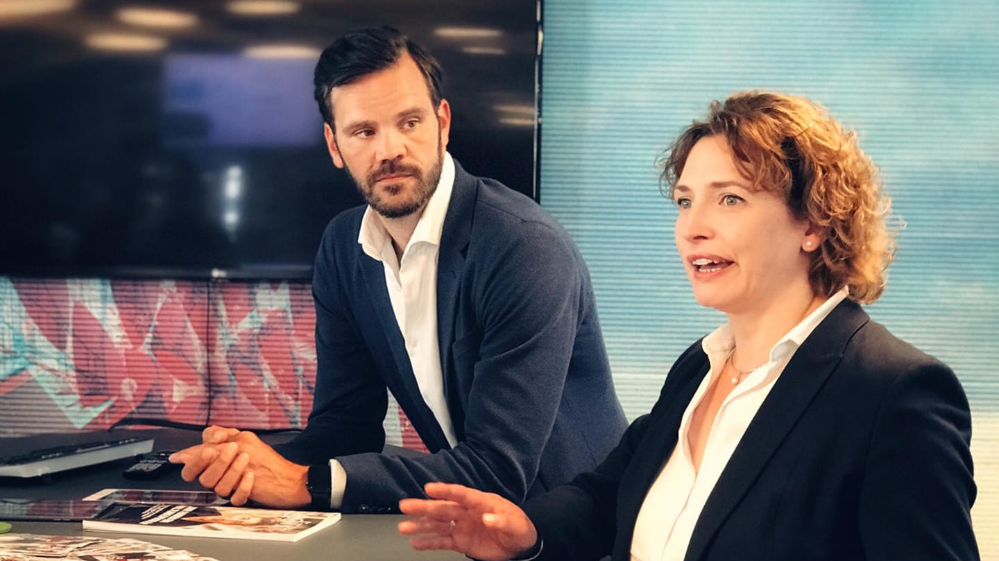 FDP-Generalsekretärin Nicola Beer zu Besuch in der t-online.de-Redaktion