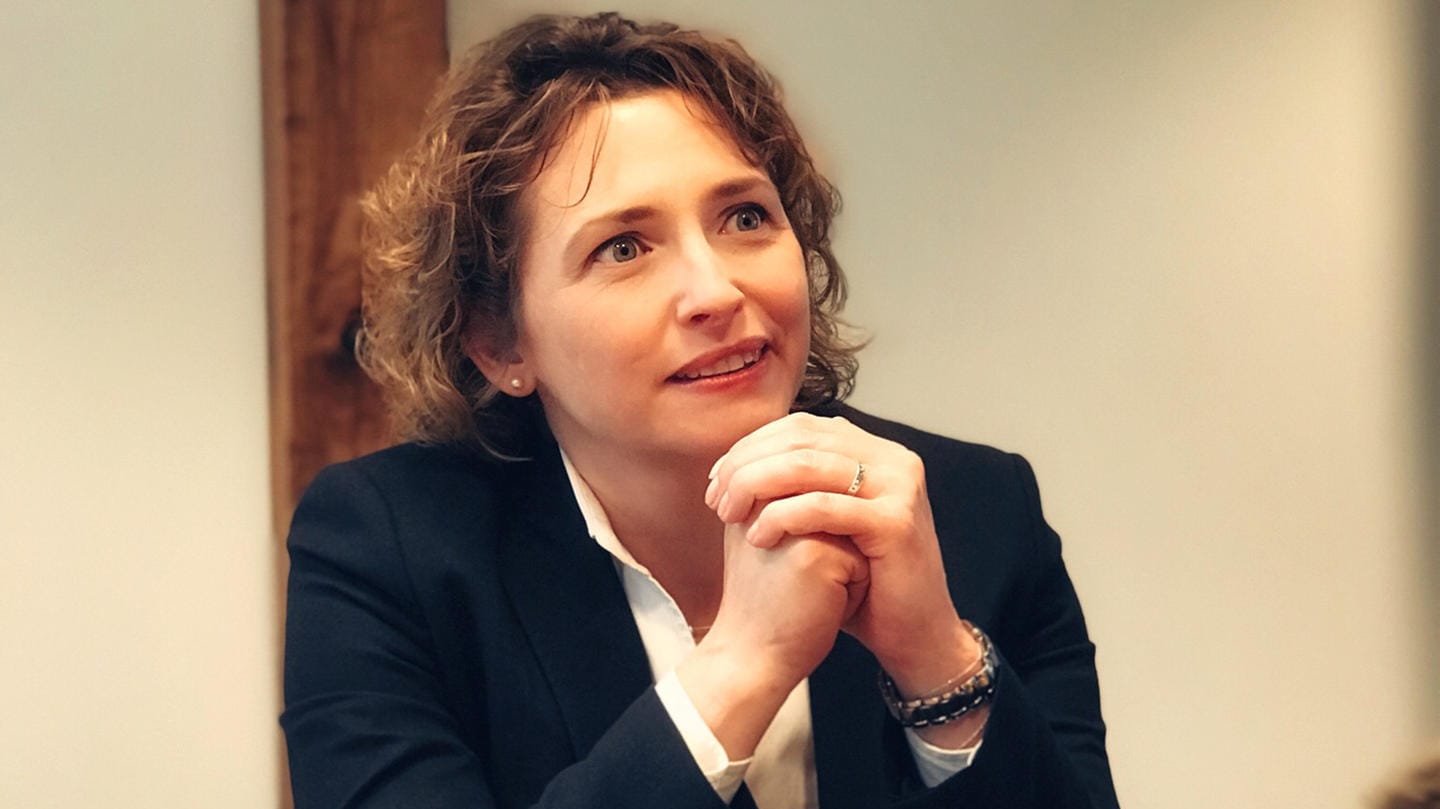 FDP-Generalsekretärin Nicola Beer zu Besuch bei t-online.de