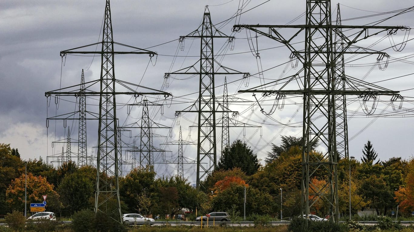 Strommasten: Die Befreiung von Netzentgelten bei viel verbrauchenden Unternehmen war laut EU nicht zulässig. (Symbolbild)