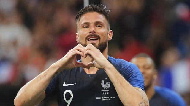 Traf für die Franzosen: Olivier Giroud.