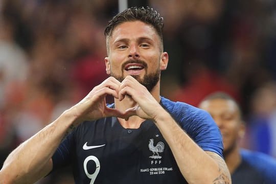 Traf für die Franzosen: Olivier Giroud.