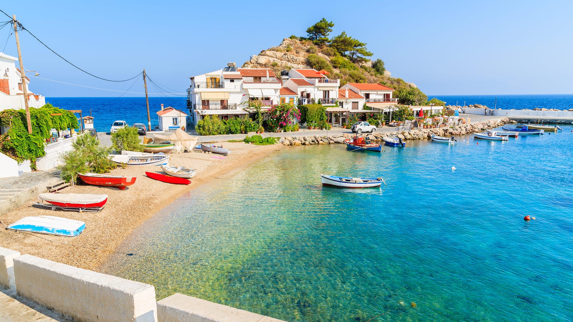 Samos island, Griechenland