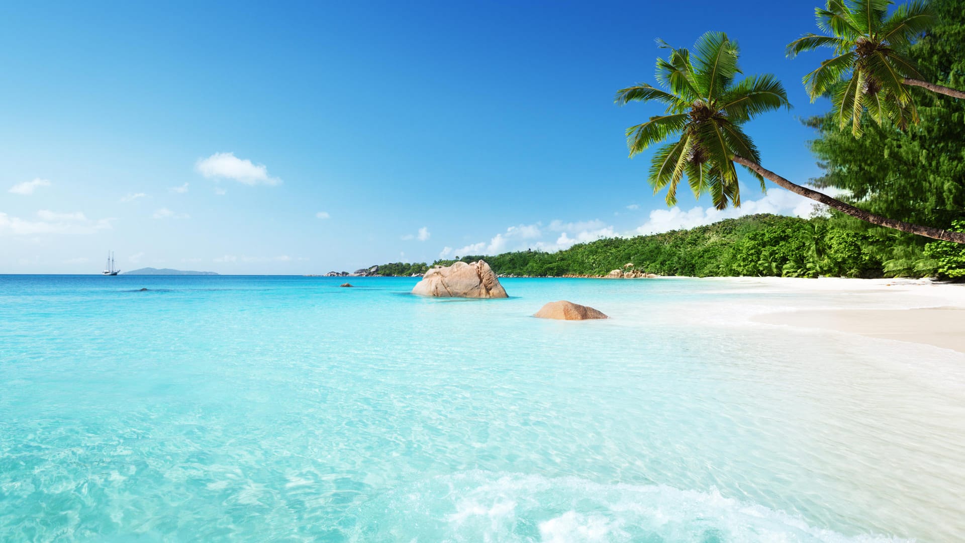 Anse Lazio Beach auf den Seychellen