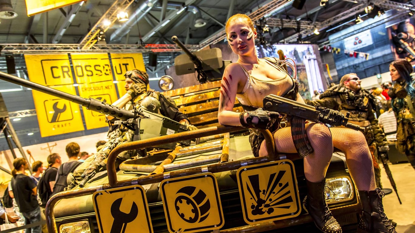 Computerspielemesse Gamescom 2016 in Köln: Der Blockbuster "Battlefield V" lässt die Debatte um Sexismus in der Videospielbranche wieder aufflammen.