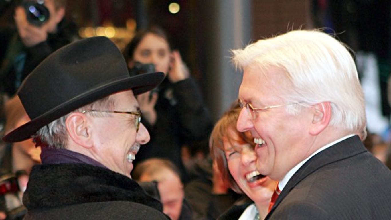 Dieter Kosslick und Frank-Walter Steinmeier kennen sich schon lange.