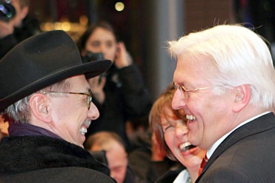 Dieter Kosslick und Frank-Walter Steinmeier kennen sich schon lange.