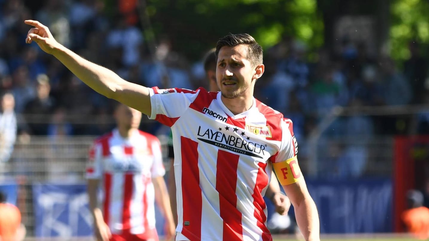 Steven Skrzybski: In 136 Zweitligaspielen für Union Berlin erzielte er 29 Tore. Steven Skrzybski: In 136 Zweitligaspielen für Union Berlin erzielte er 29 Tore.
