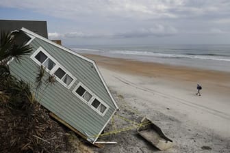 Ein vom Hurrikan "Irma" im September 2017 zerstörtes Haus in Florida.