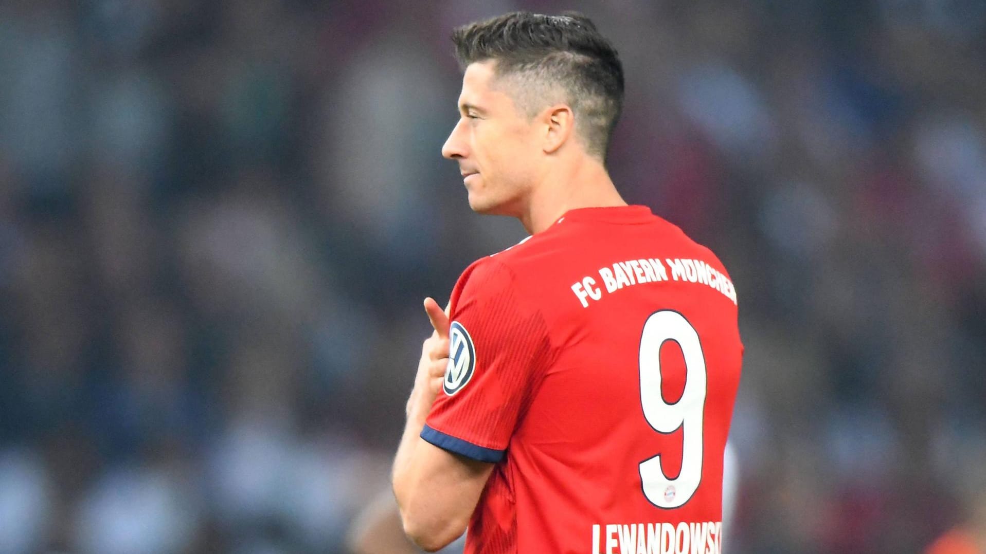 Robert Lewandowski bei der 1:3-Niederlage im DFB-Pokalfinale gegen Eintracht Frankfurt. Der Stürmer ist unzufrieden beim deutschen Rekordmeister.