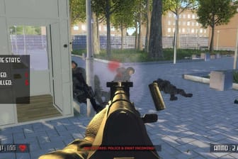 Szene aus "Active Shooter": Der Spieler kann die Rolle des Amokschützen wählen – oder die Gegenseite.