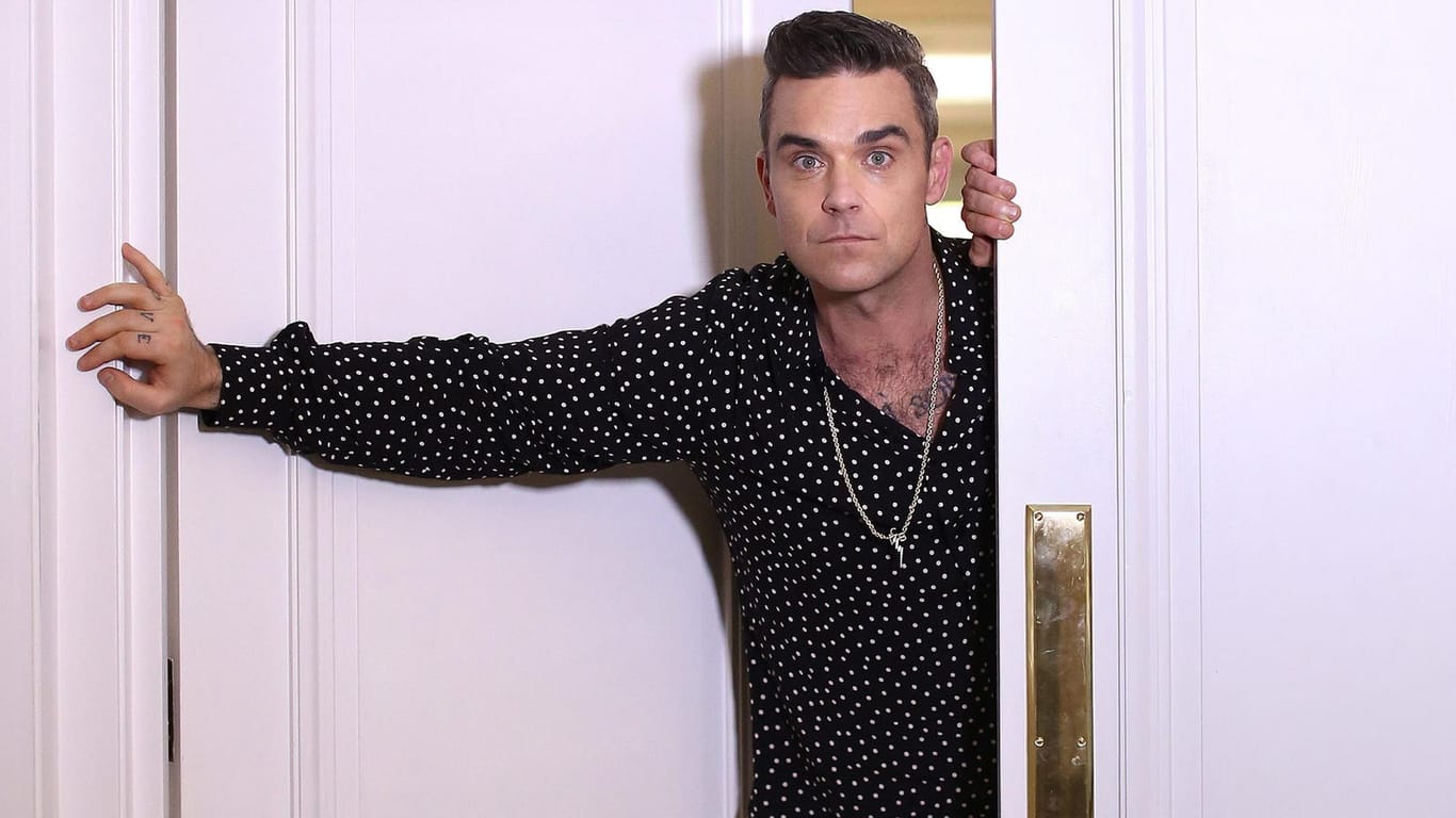 Robbie Williams: Der Sänger hat Ärger mit seinem Nachbarn.