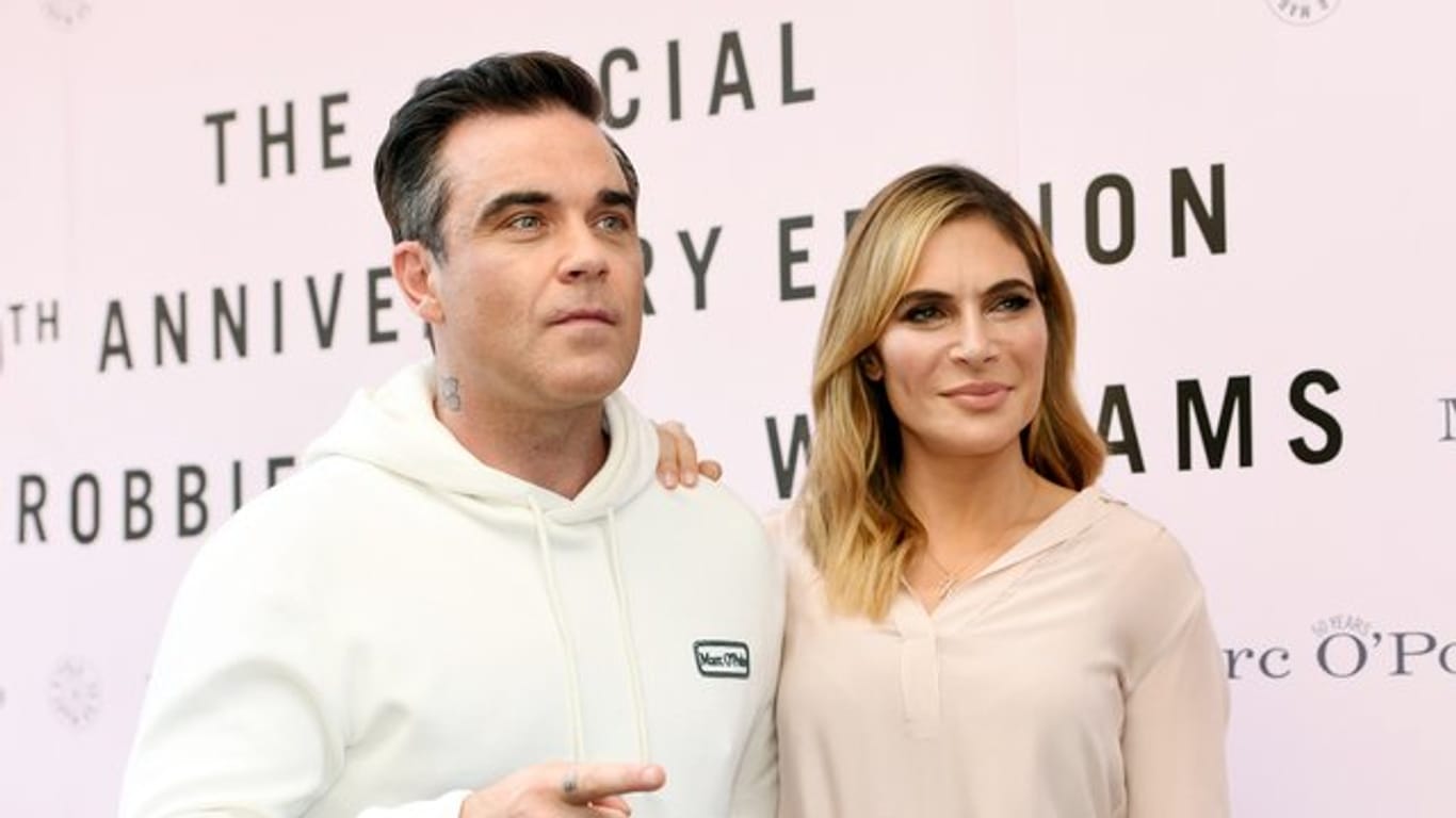 Die Ehestifter: Robbie Williams und seine Frau Ayda.