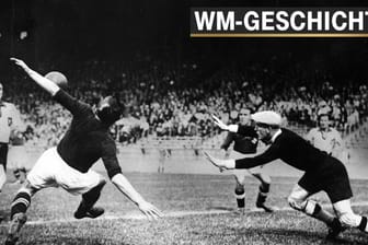 Eine Szene beim 2:4 gegen die Schweiz: Durch die Niederlage flog "Großdeutschland" in der Vorrunde raus.