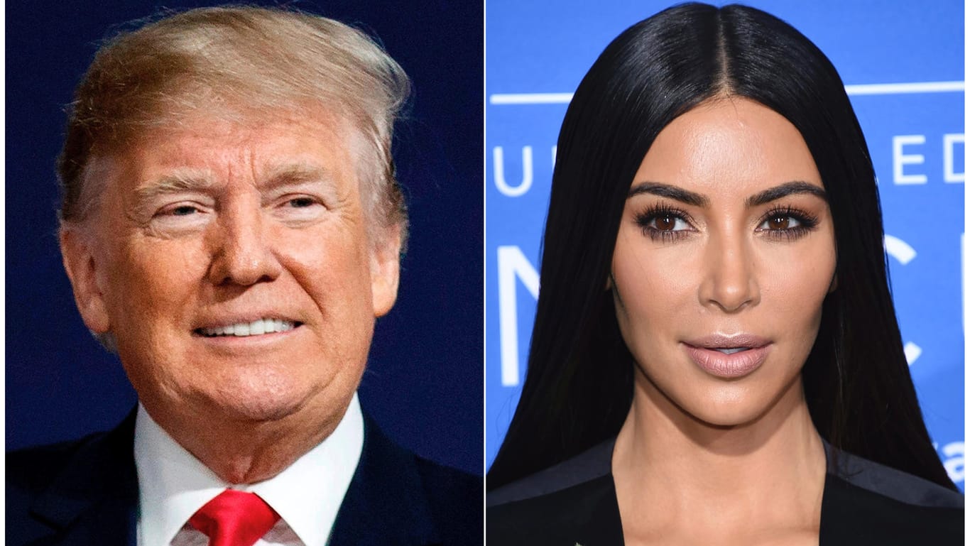 Treffen im Weißen Haus: Präsident Trump empfing Kim Kardashian