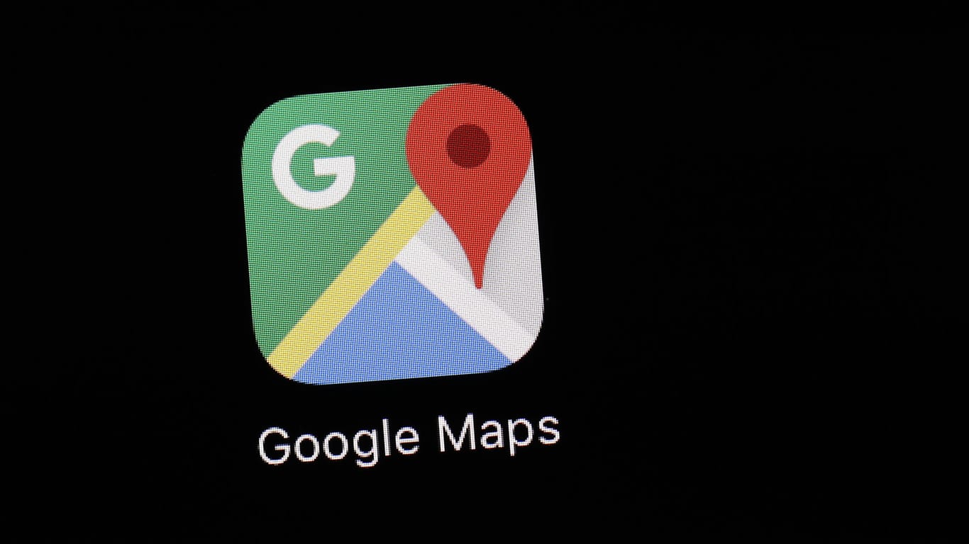 Google Maps: Das Symbol des Navigationsdienstes auf einem iPad.