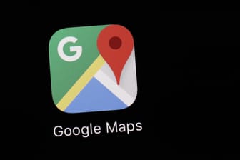 Google Maps: Das Symbol des Navigationsdienstes auf einem iPad.