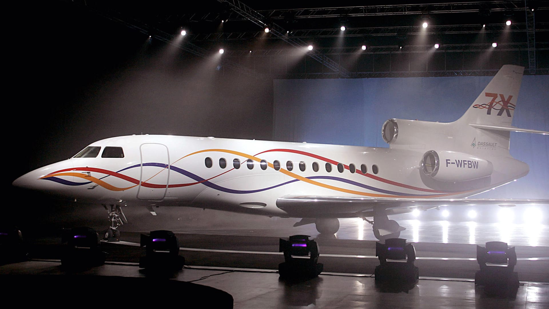 Eine Falcon 7X: Diesen Jet möchte der TV-Prediger gerne von seinen Anhängern bezahlt bekommen, damit er seine Botschaft schneller verbreiten kann.