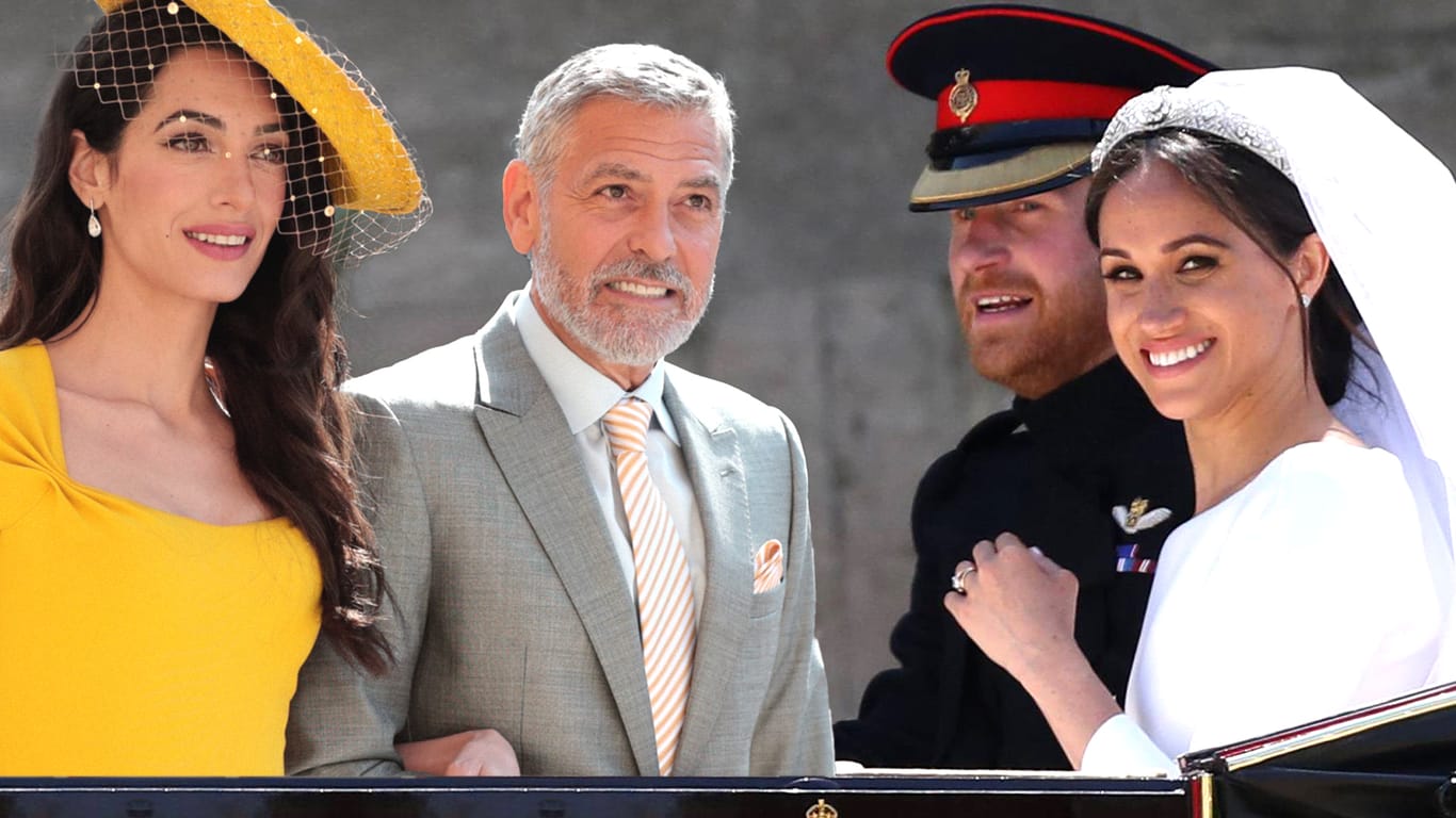 Beförderung für die Clooney: Amal soll im Leben von Herzogin Meghan eine ganz besondere Rolle spielen.