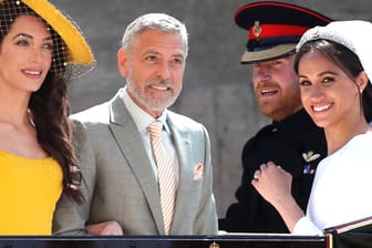 Beförderung für die Clooney: Amal soll im Leben von Herzogin Meghan eine ganz besondere Rolle spielen.