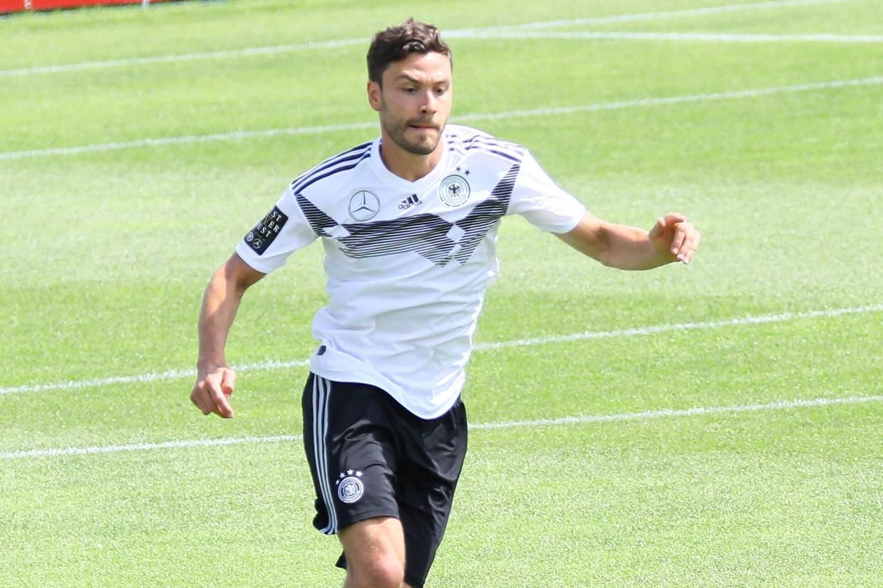 Jonas Hector: Im Trainingslager der Deutschen Nationalmannschaft bereitet er sich auf Russland vor.