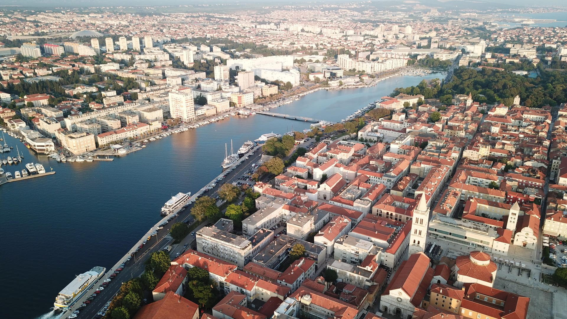 Zadar in Kroatien: Die beiden verletzten Kinder sind in einem dortigen Krankenhaus versorgt worden.