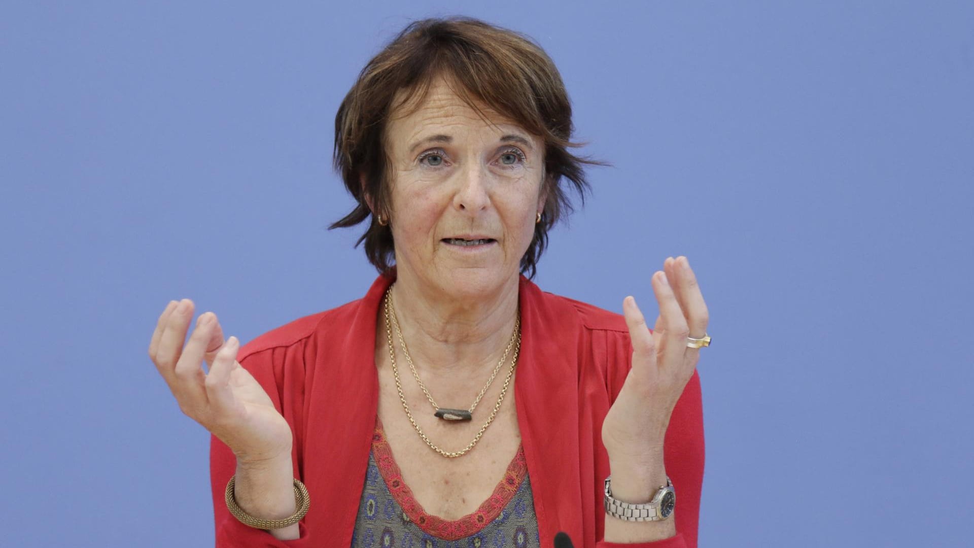 Präsidentin des Umweltbundesamtes: Maria Krautzberger präsentierte die Studie zu den Toten durch Stickoxide aus dem Verkehr.