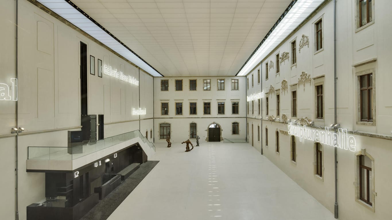 Die Staatliche Kunstsammlung im Albertinum beherbergt Kunst von internationaler Bedeutung.